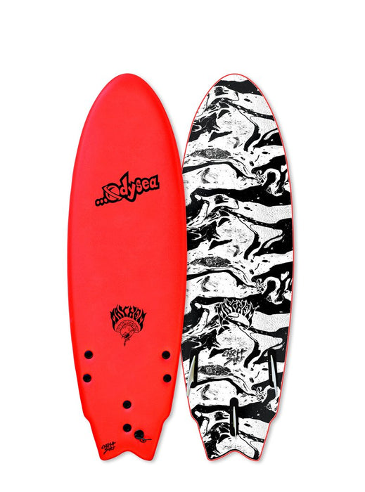Catch Surf Lost Round Nose Fish 5'5"-Red