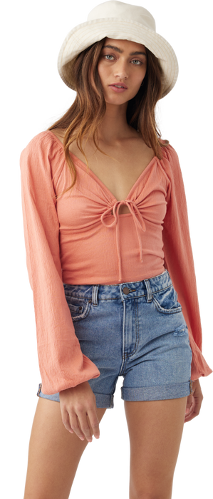 O'Neill Brinley L/S Shirt-Tawny Orange