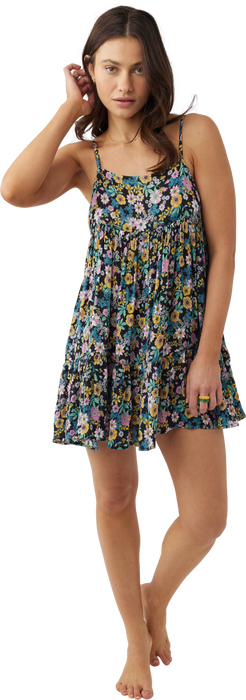 O'Neill Printed Rilee Dress-Black