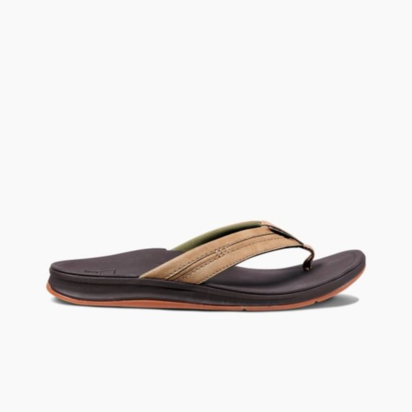 Reef Ortho-Bounce Coast Sandal-Brown