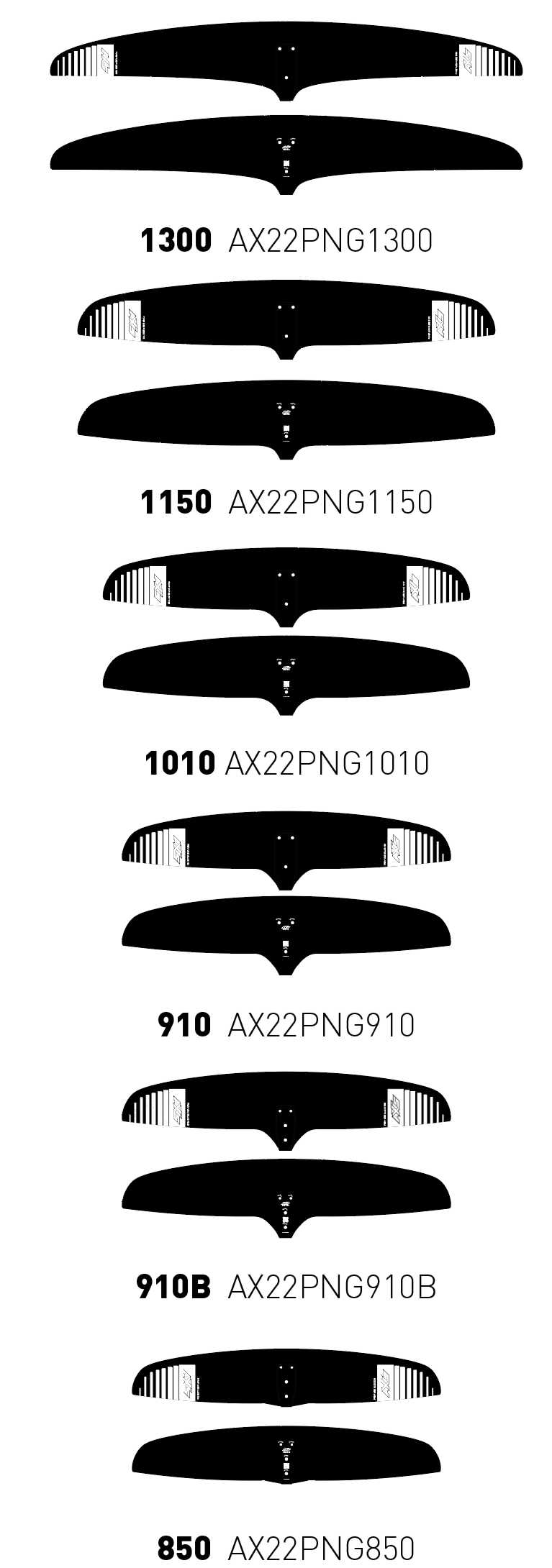 Axis Pump & Glide (PNG) Front Wing