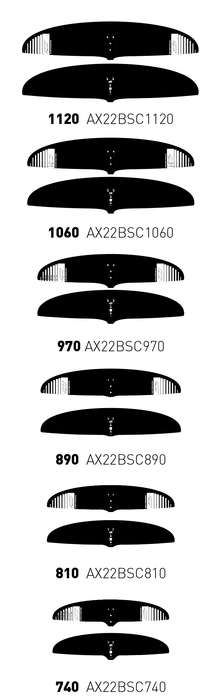 Axis Broad Spectrum Carve (BSC) Front Wing