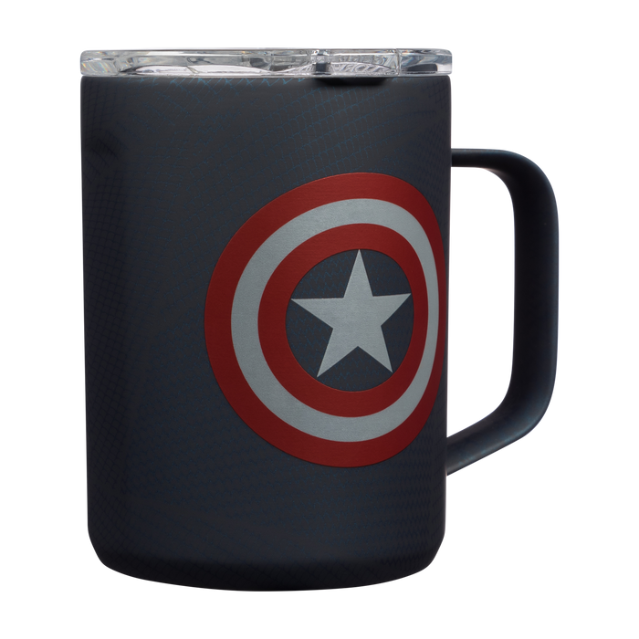 Corkcicle 16 oz Mug-Captain America