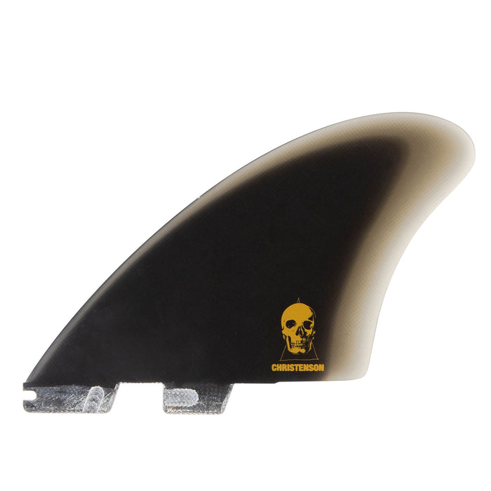 FCS II Christenson Keel PG Twin Fin Set-Black