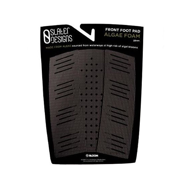 Slater Designs Algae Front Foot Traction Pad-Black