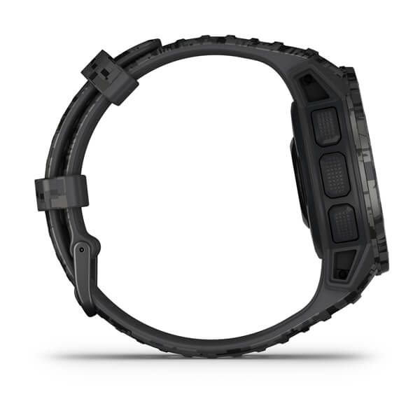 Garmin Instinct Solar Watch-Graphite Camo