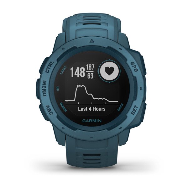 Garmin Instinct GPS  Watch-Lakeside Blue