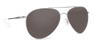 Costa Piper Sunglasses-Velvet Silver/Blue Mirror 580P