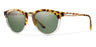 Smith Questa Sunglasses-Amber Tort/Polar Grey Green