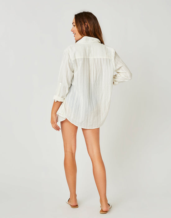 Carve Designs Quinn Tunic L/S Shirt-Cloud