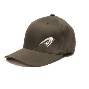 REAL Corp Flexfit Hat-Dark Grey