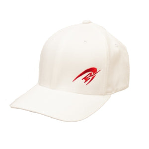 REAL Corp Flexfit Hat-White/Red