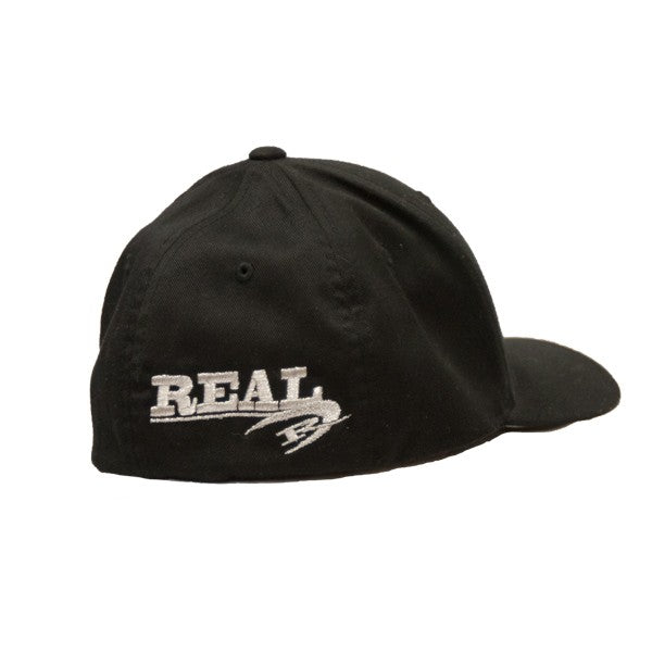 REAL Corp Flexfit Hat-Black