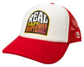 REAL Lollipop Hat-Red/White