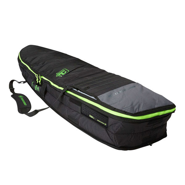 Creatures Retro Fish Double Bag-Charcoal Lime-6'3"