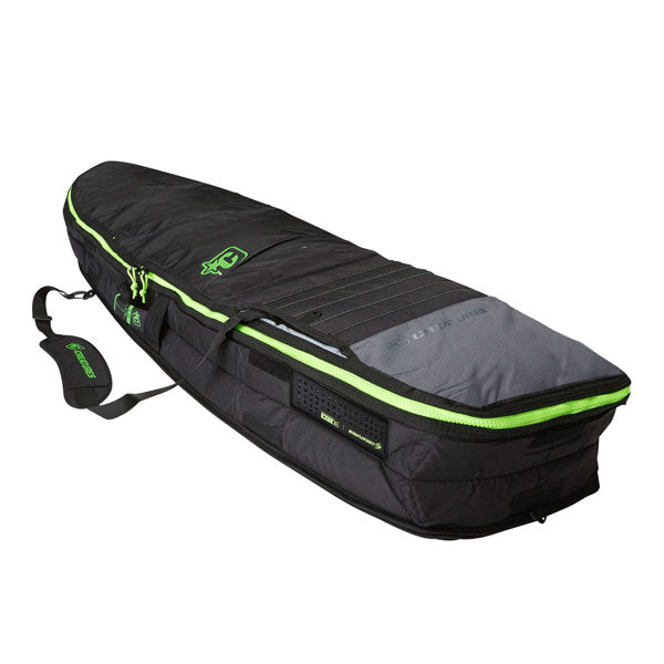 Creatures Retro Fish Double Bag-Charcoal Lime-7'1"