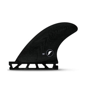 Futures SB1 Fiberglass Fin Set-Black