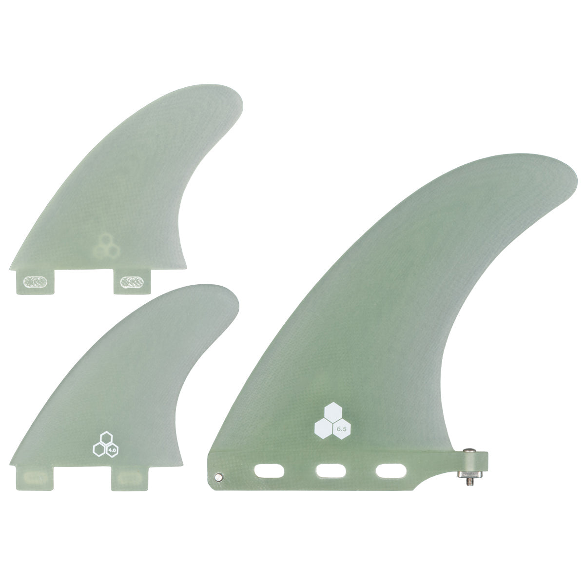 Channel Islands FCSI Mid 2+1 Fin Set-3.6"