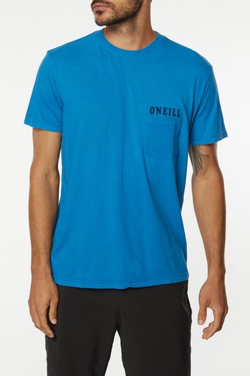 O'Neill Shaved Ice Pocket Tee-Pacific