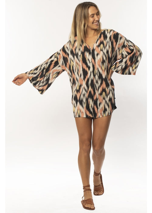Sisstr Sunny Side L/S Romper-Black