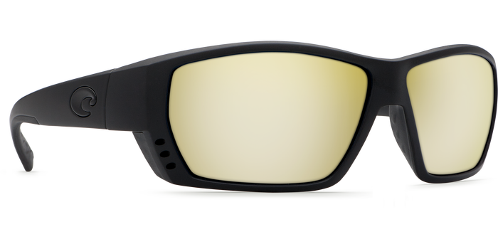 Costa Tuna Alley Sunglasses-Blackout/Sun Silver Mirror 580P