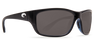 Costa Tasman Sea Sunglasses-Shiny Black/Gray 580P