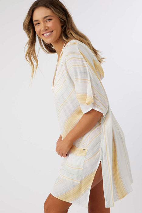 O'Neill Tava Coverup Dress-Vanilla