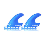 NVS C-Drive Futures Apex Tri/Quad Fin Set-Blue-Small