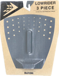 Firewire Lowrider Thin 3 Piece Arch Traction Pad-Charcoal/Black