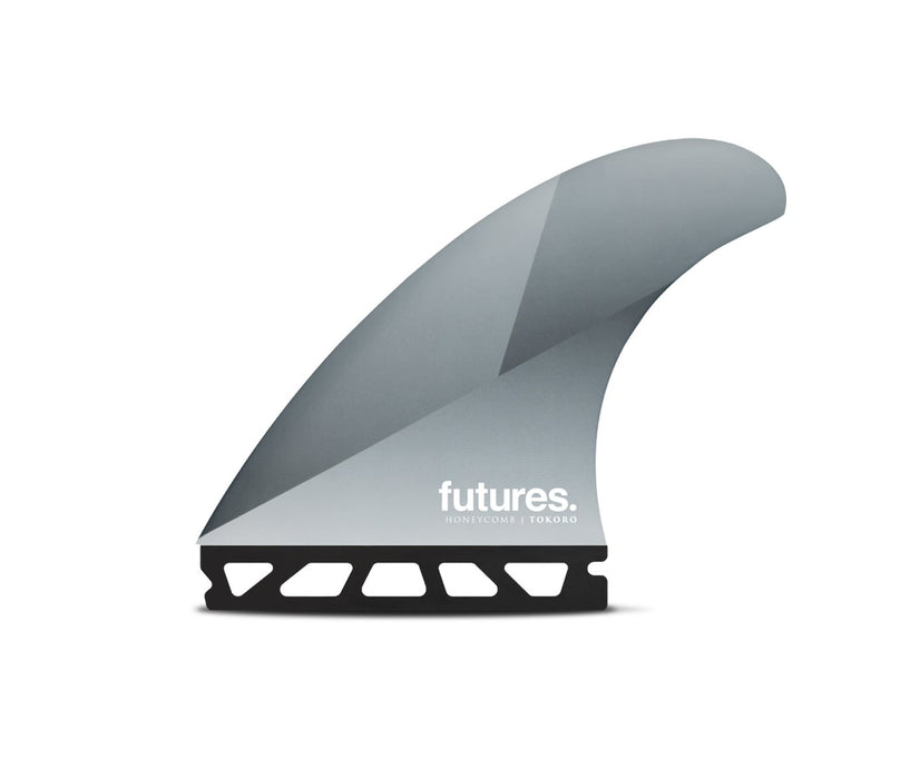 Futures Tokoro Honeycomb Tri Fin Set-Gray-Medium