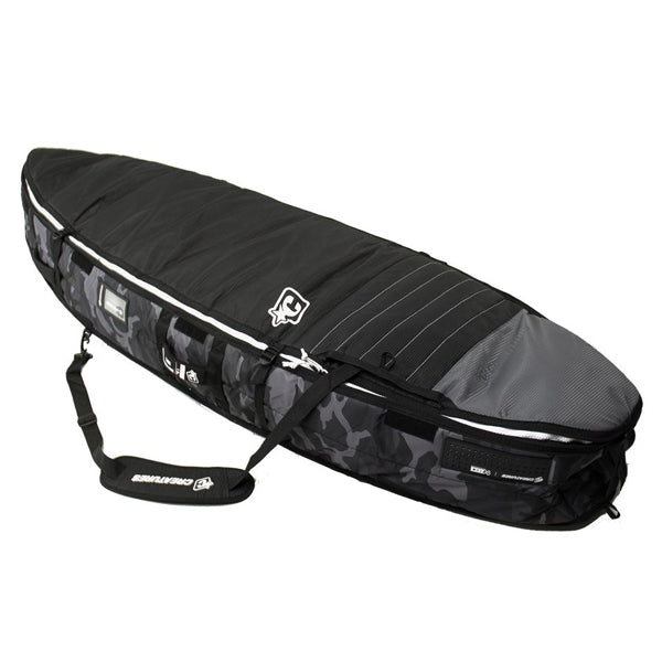 Creatures Shortboard Triple Bag-Black White-7'1"