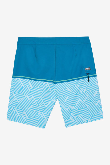 O'Neill Hyperfreak Tech TRVLR Nomad 20 Boardshorts-Bay Blue