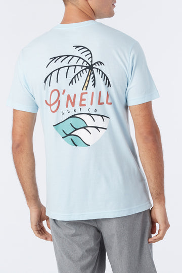 O'Neill Undercover Tee-Sky Blue Heather