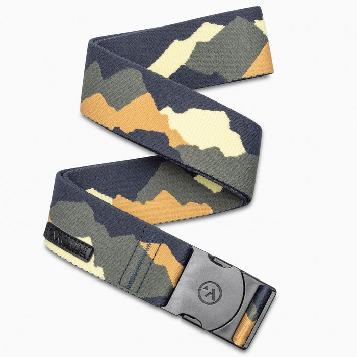 Arcade Peaks Camo Belt-Navy/Glow