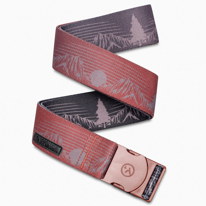 Arcade Open Range Belt-Vermilion Fade