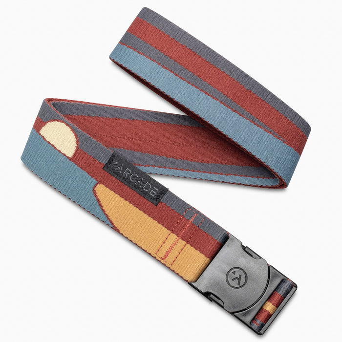 Arcade Vista Belt-Vermilion