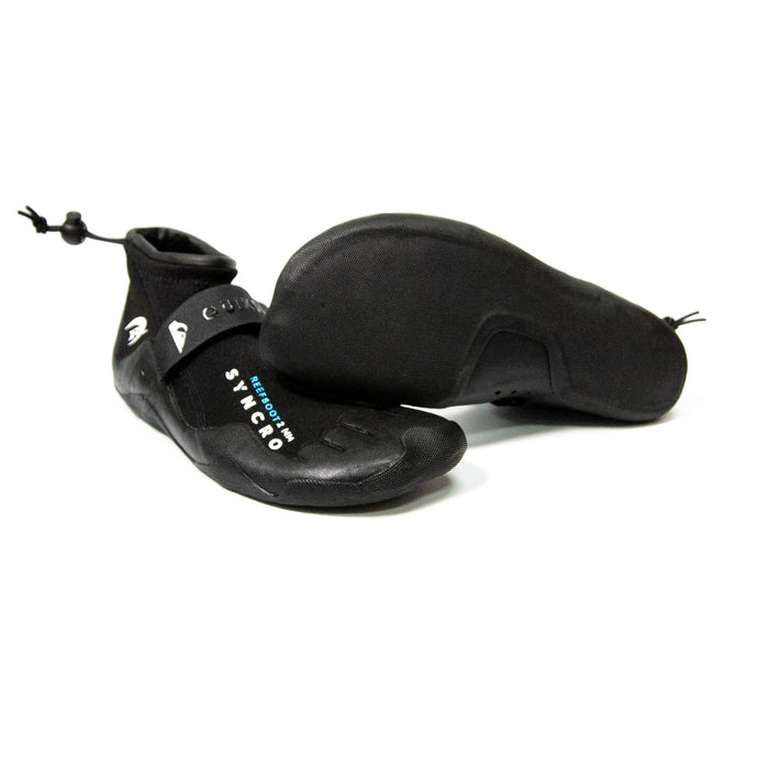 Quiksilver x REAL Syncro Reef 2mm RT Booties-Black