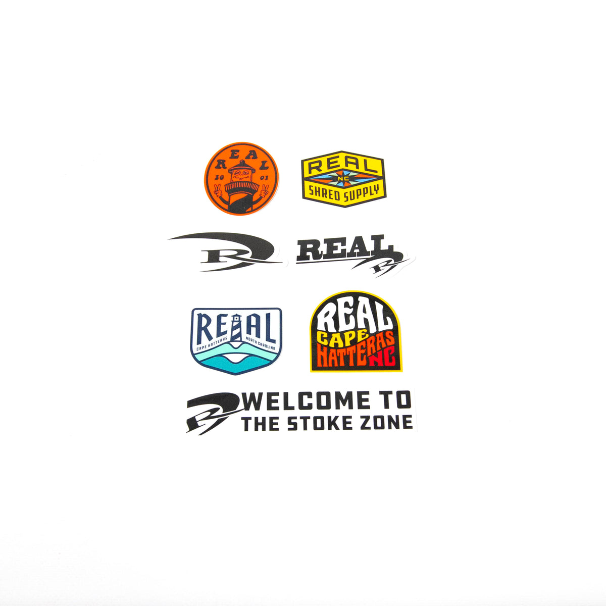 REAL Shred Supply Sticker Pack