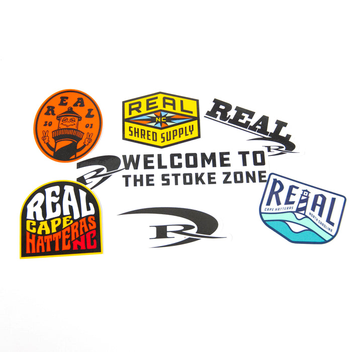 REAL Shred Supply Sticker Pack