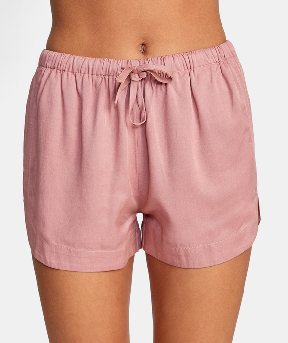 RVCA New Yume Shorts-Deep Dusty Rose