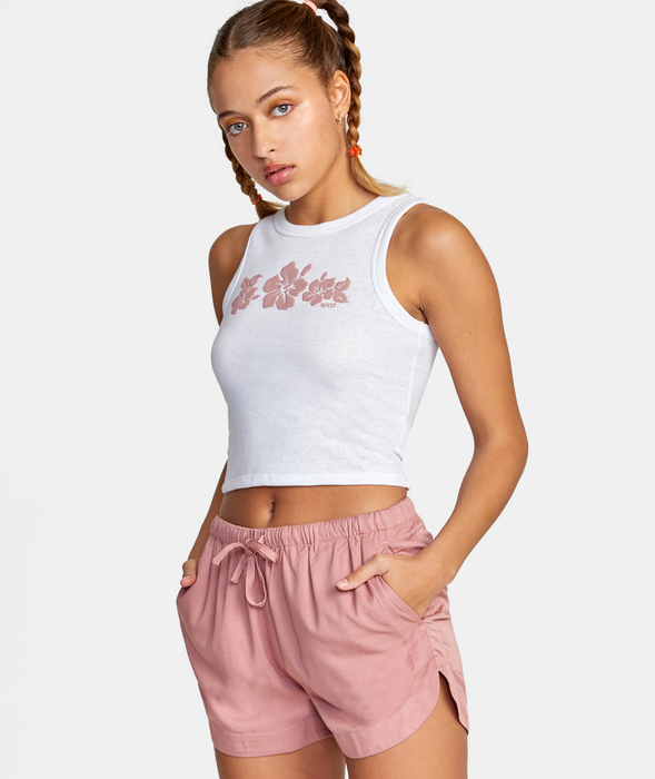RVCA New Yume Shorts-Deep Dusty Rose