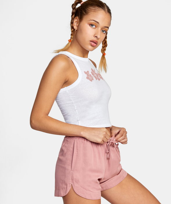 RVCA New Yume Shorts-Deep Dusty Rose