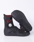 Rip Curl Flashbomb 5mm Round Toe Booties-Black