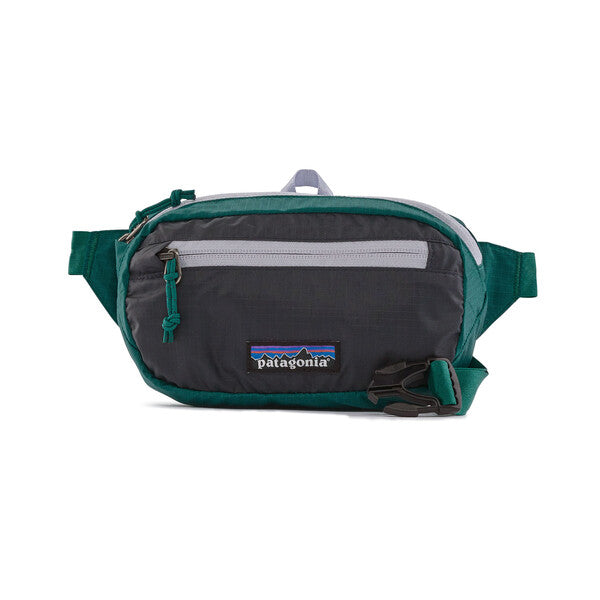 patagonia ultralight black hole mini bum bag Patagonia Ultralight Black Hole Mini Hip Bag-Borealis Green