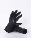 Rip Curl Dawn Patrol 3mm Gloves-Black