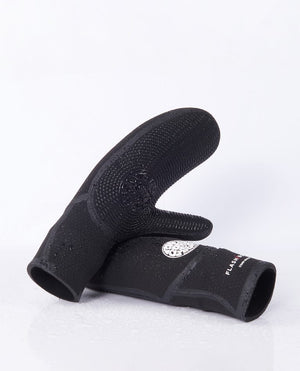 Rip Curl Flash Bomb 7/5mm Mittens-Black