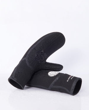 Rip Curl Flashbomb 7/5mm Mittens-Black