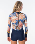 Rip Curl G-Bomb 1mm L/S Madison Boyleg Springsuit-Navy