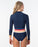 Rip Curl G-Bomb 1mm L/S High Cut Springsuit-Stripe