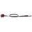 Dakine John John Florence Comp Leash-6' x 3/16"-Carbon/Red